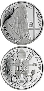 5 euro coin The Twelve Apostles: Saint Philip | Vatican City 2024